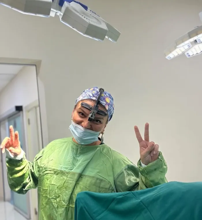 In the operating room
